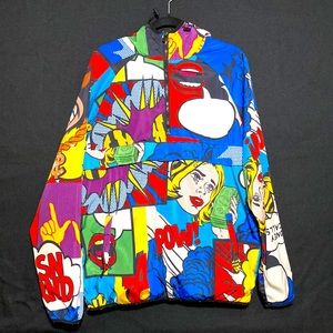 Large multicolored anorak by Reason